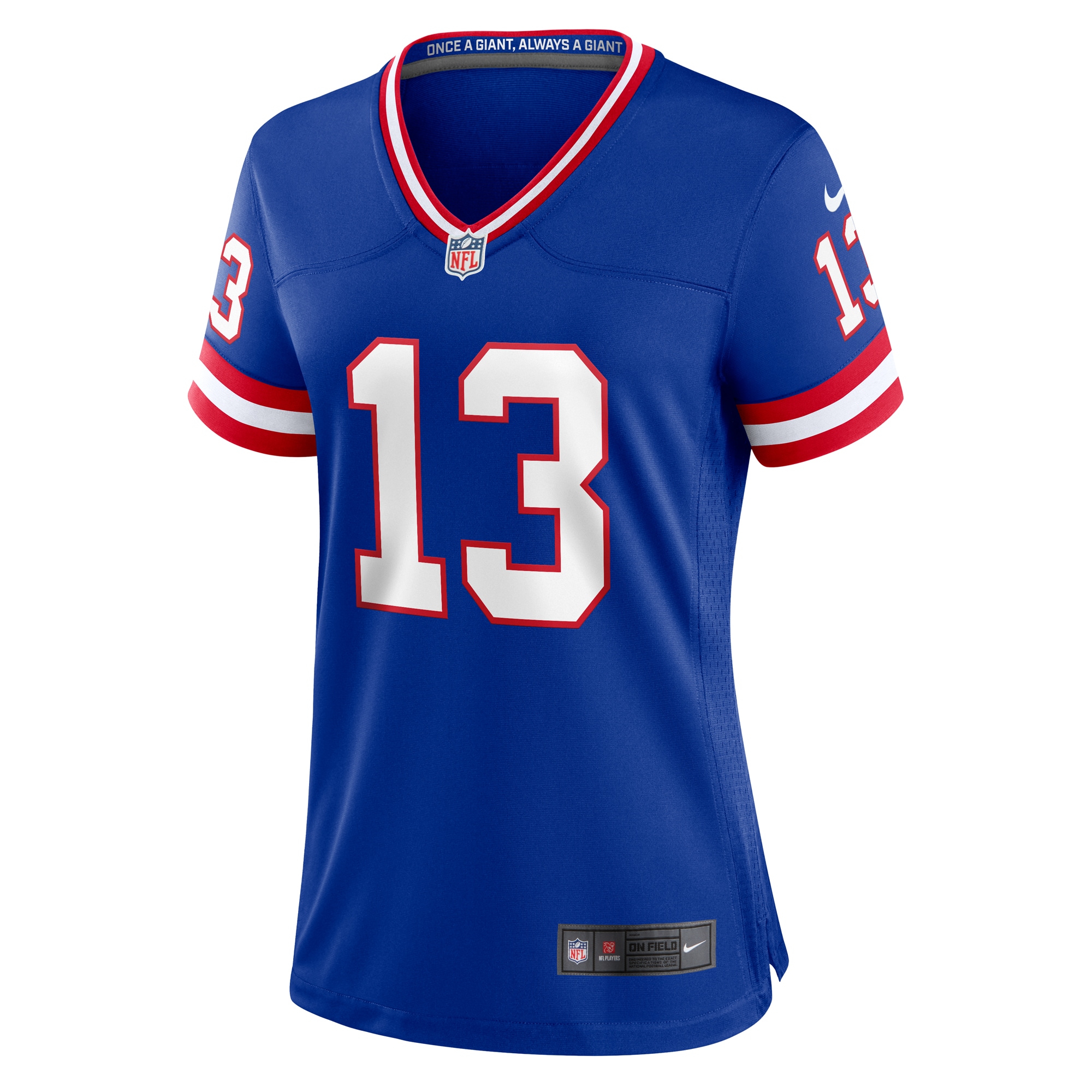 New York Giants womens nike jalin hyatt royal new york giants team game jersey 200676809 | Giants Shop