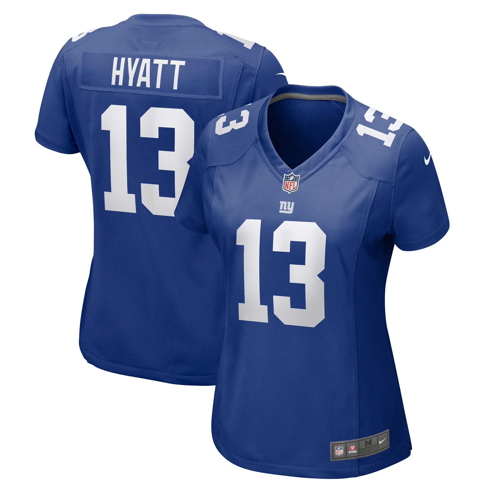 New York Giants womens nike jalin hyatt royal new york giants team game jersey | Giants Shop