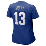 New York Giants womens nike jalin hyatt royal new york giants team game jersey | Giants Shop