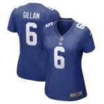 New York Giants womens nike jamie gillan royal new york giants game player jersey | Giants Shop