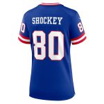 New York Giants womens nike jeremy shockey royal new york giants classic retired player game jersey | Giants Shop