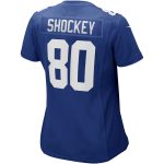 New York Giants womens nike jeremy shockey royal new york giants game retired player jersey | Giants Shop