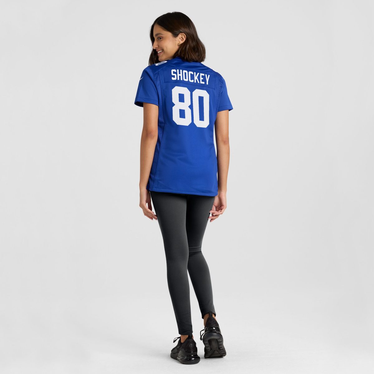 New York Giants womens nike jeremy shockey royal new york giants game retired player jersey | Giants Shop