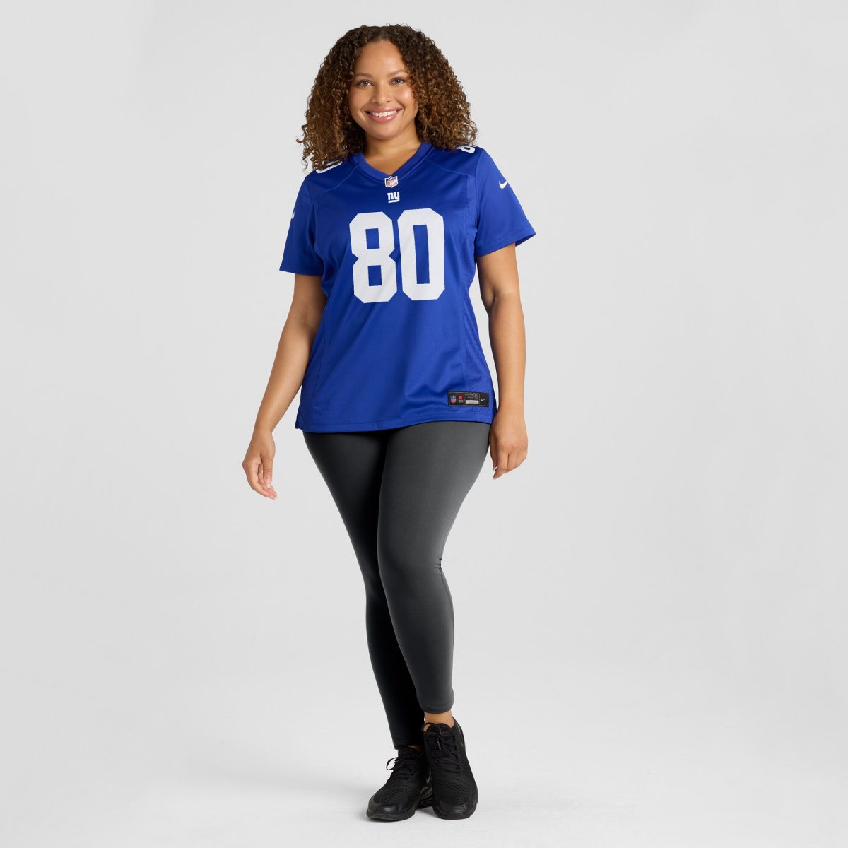 New York Giants womens nike jeremy shockey royal new york giants game retired player jersey | Giants Shop