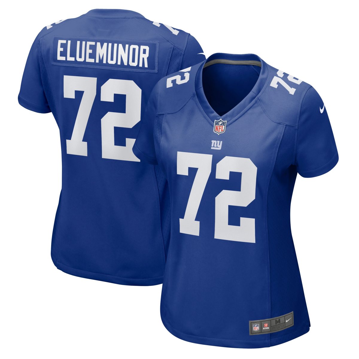 New York Giants womens nike jermaine eluemunor royal new york giants game jersey | Giants Shop
