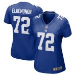 New York Giants womens nike jermaine eluemunor royal new york giants game jersey | Giants Shop