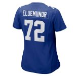 New York Giants womens nike jermaine eluemunor royal new york giants game jersey | Giants Shop
