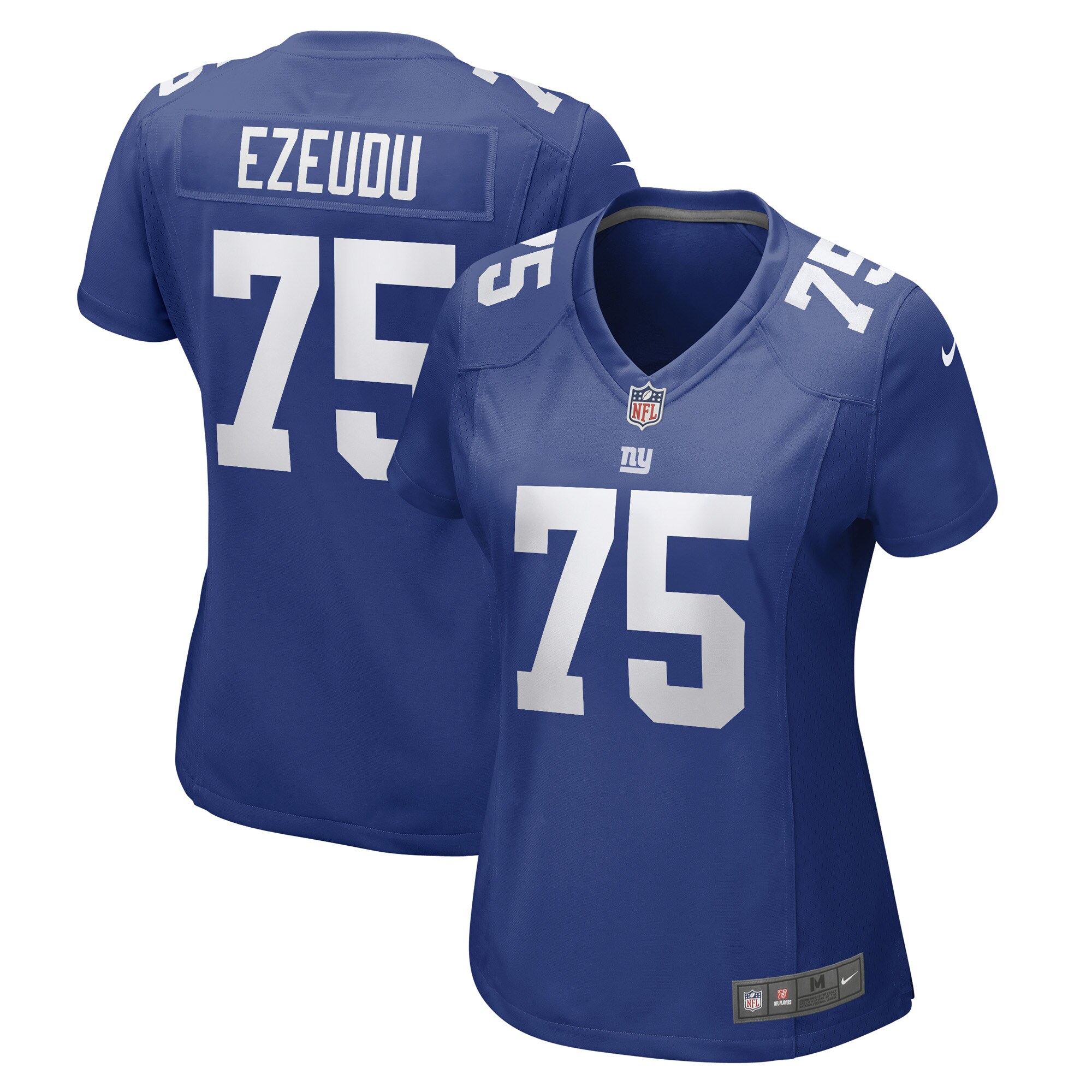 New York Giants womens nike joshua ezeudu royal new york giants game player jersey | Giants Shop