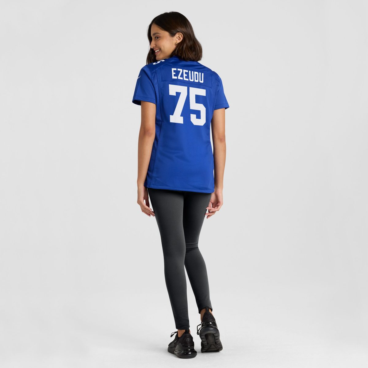 New York Giants womens nike joshua ezeudu royal new york giants game player jersey | Giants Shop