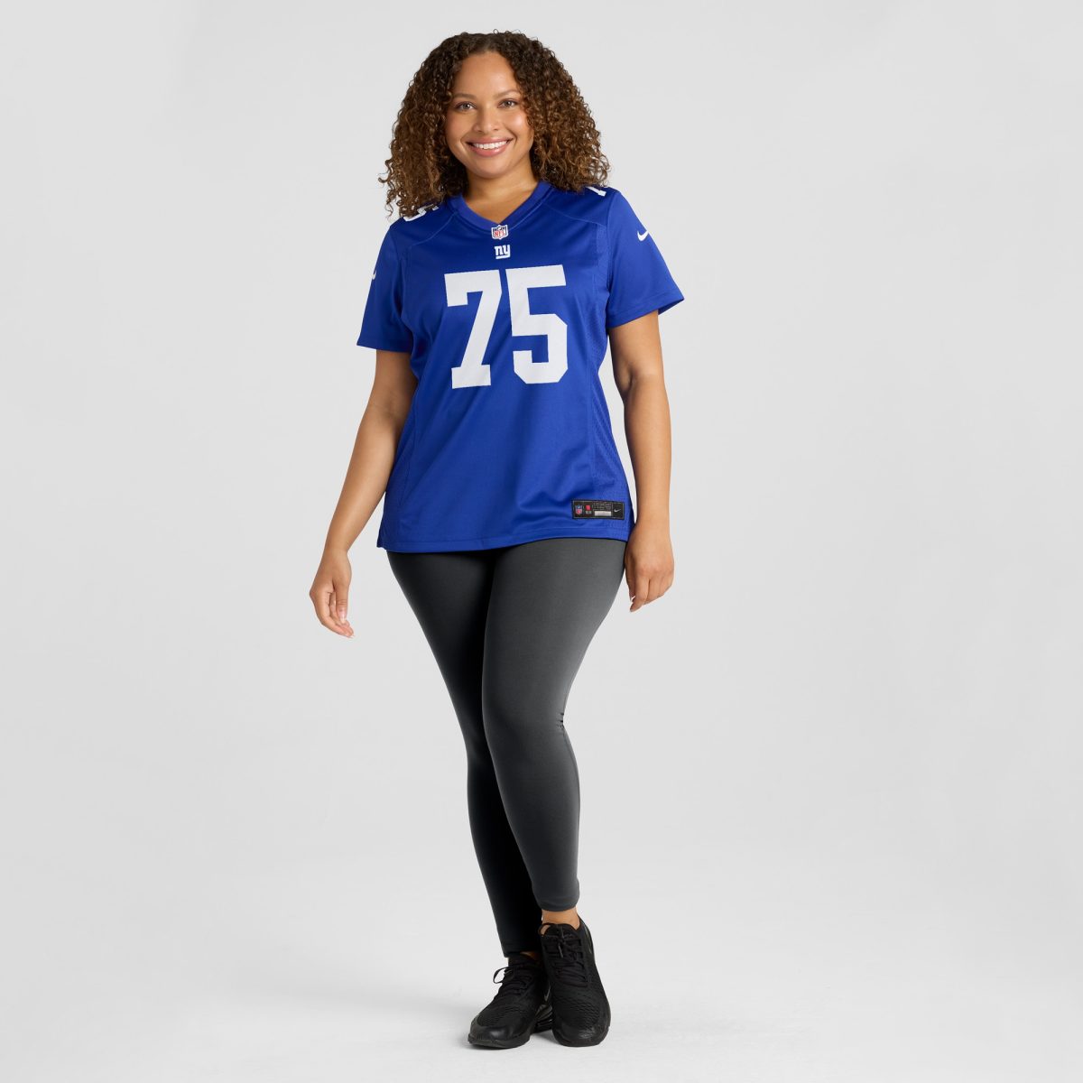 New York Giants womens nike joshua ezeudu royal new york giants game player jersey | Giants Shop