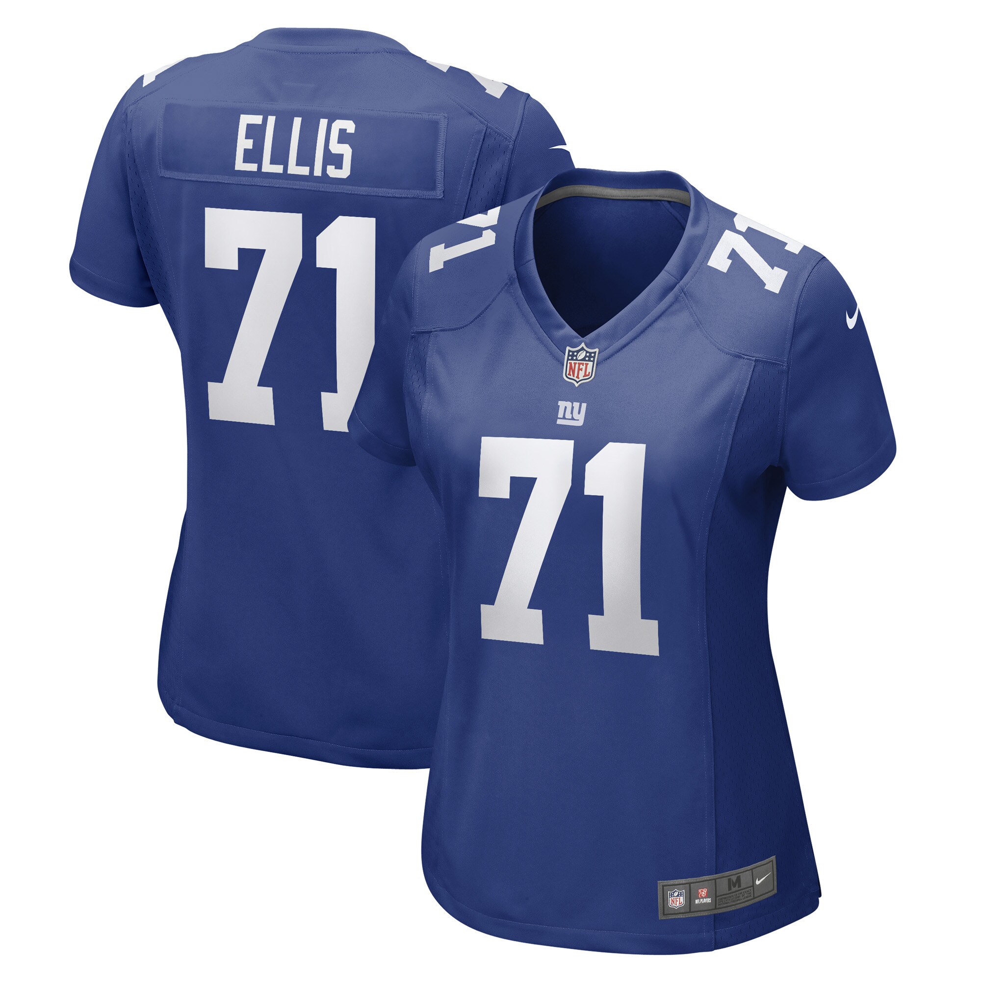 New York Giants womens nike justin ellis royal new york giants game player jersey | Giants Shop