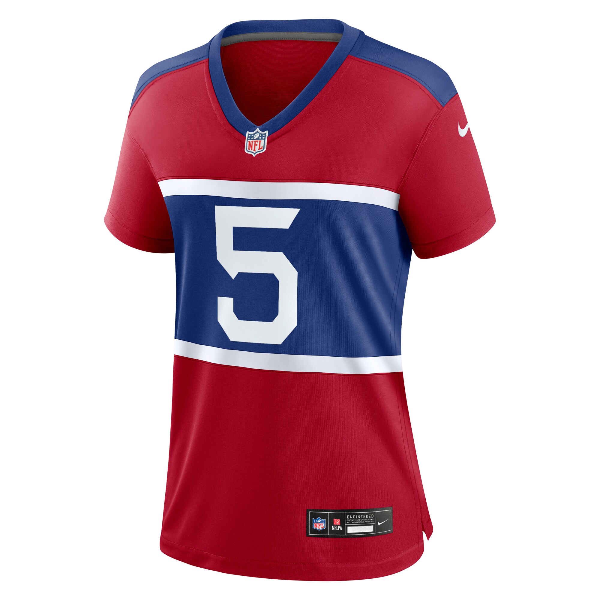 New York Giants womens nike kayvon thibodeaux century red new york giants alternate player game jersey | Giants Shop