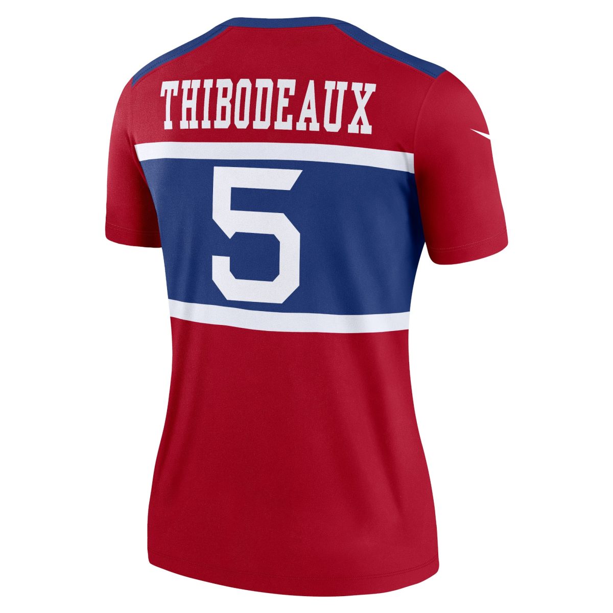 New York Giants womens nike kayvon thibodeaux red new york giants alternate legend player performance top | Giants Shop