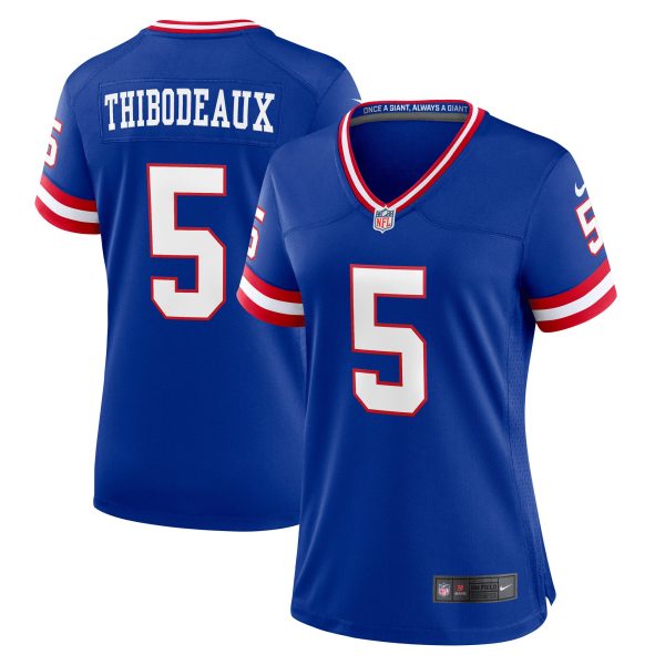 New York Giants womens nike kayvon thibodeaux royal new york giants player jersey 4969930 | Giants Shop