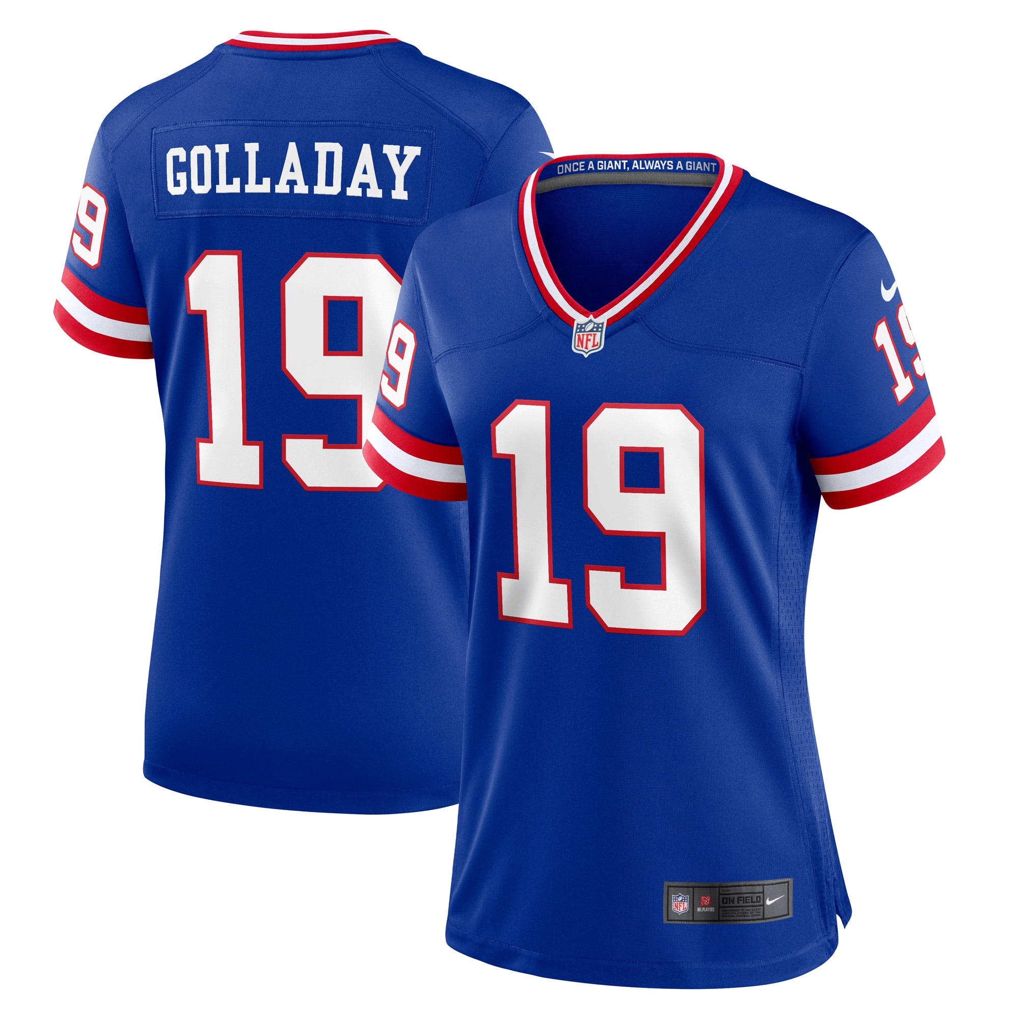 New York Giants womens nike kenny golladay royal new york giants player jersey | Giants Shop