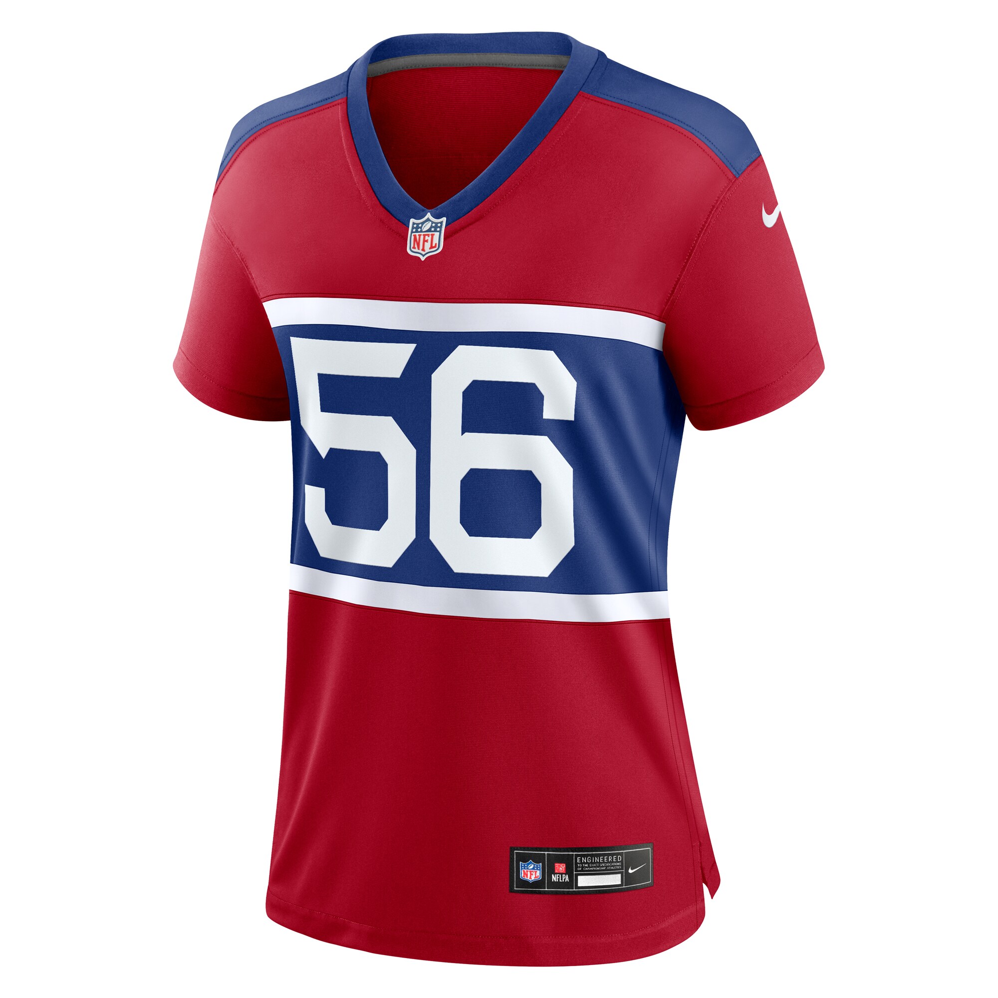New York Giants womens nike lawrence taylor century red new york giants alternate retired player game jersey | Giants Shop