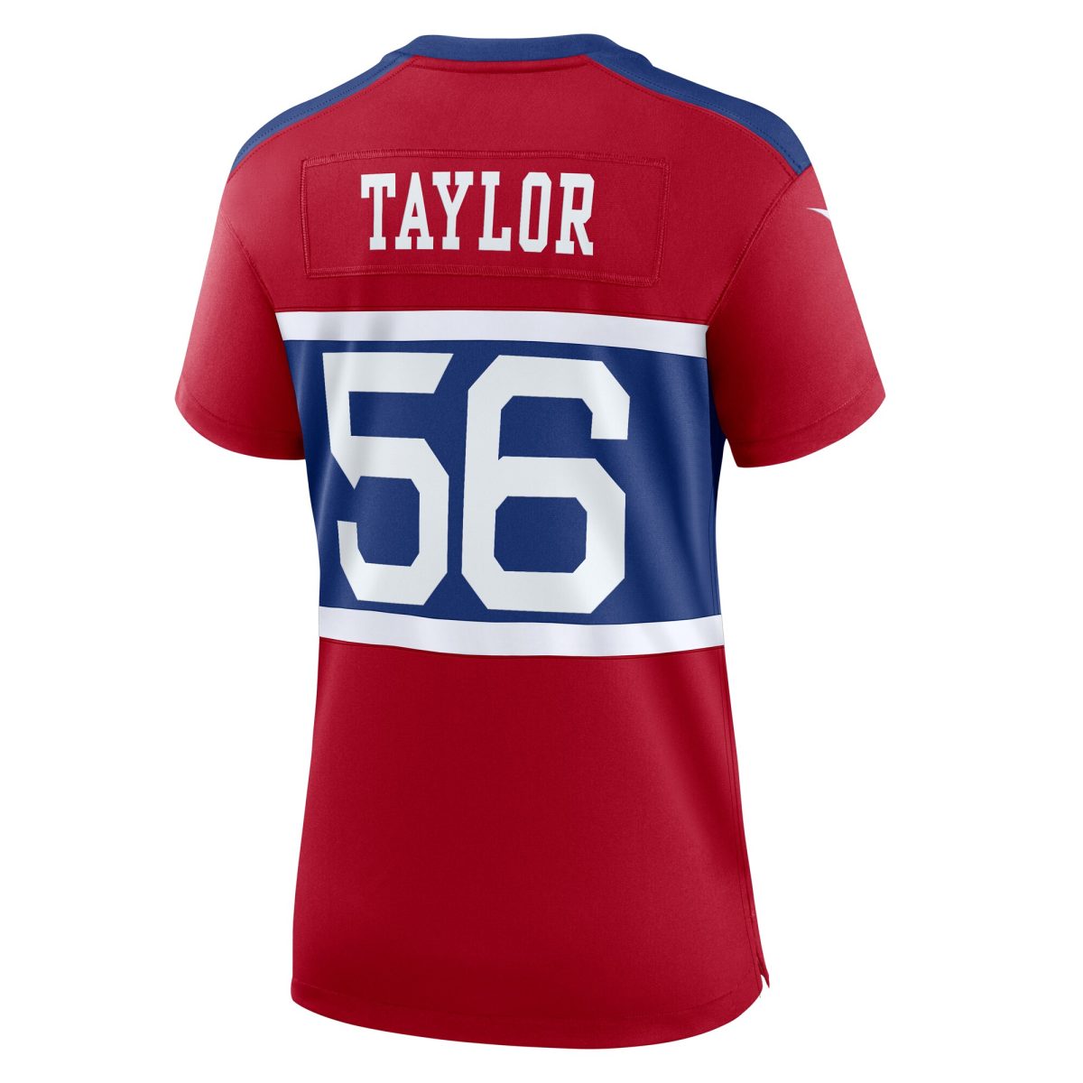 New York Giants womens nike lawrence taylor century red new york giants alternate retired player game jersey | Giants Shop