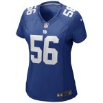 New York Giants womens nike lawrence taylor royal new york giants game retired player jersey | Giants Shop