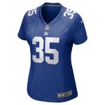 New York Giants womens nike leonard johnson royal new york giants game player jersey | Giants Shop