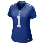 New York Giants womens nike malik nabers royal new york giants game jersey | Giants Shop