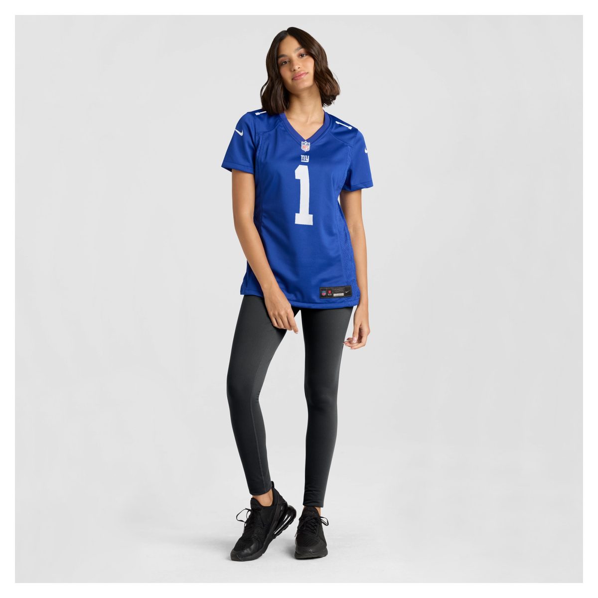 New York Giants womens nike malik nabers royal new york giants game jersey | Giants Shop