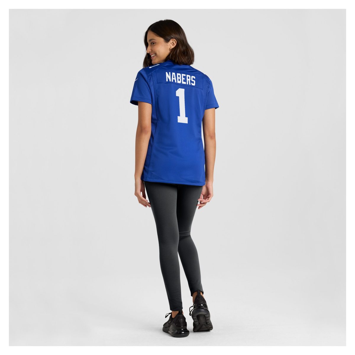 New York Giants womens nike malik nabers royal new york giants game jersey | Giants Shop