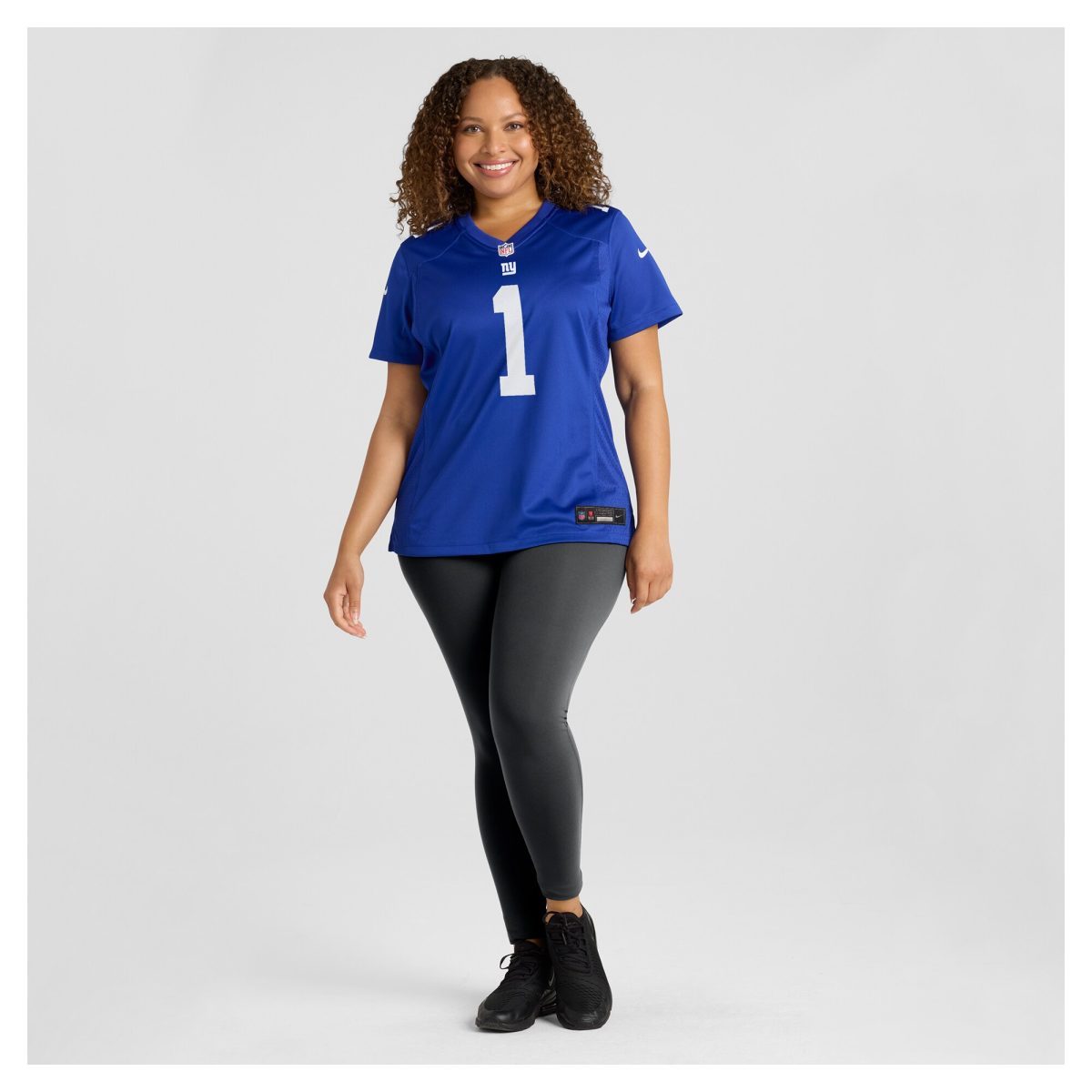 New York Giants womens nike malik nabers royal new york giants game jersey | Giants Shop