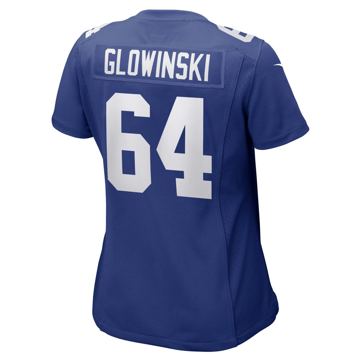 New York Giants womens nike mark glowinski royal new york giants game player jersey | Giants Shop