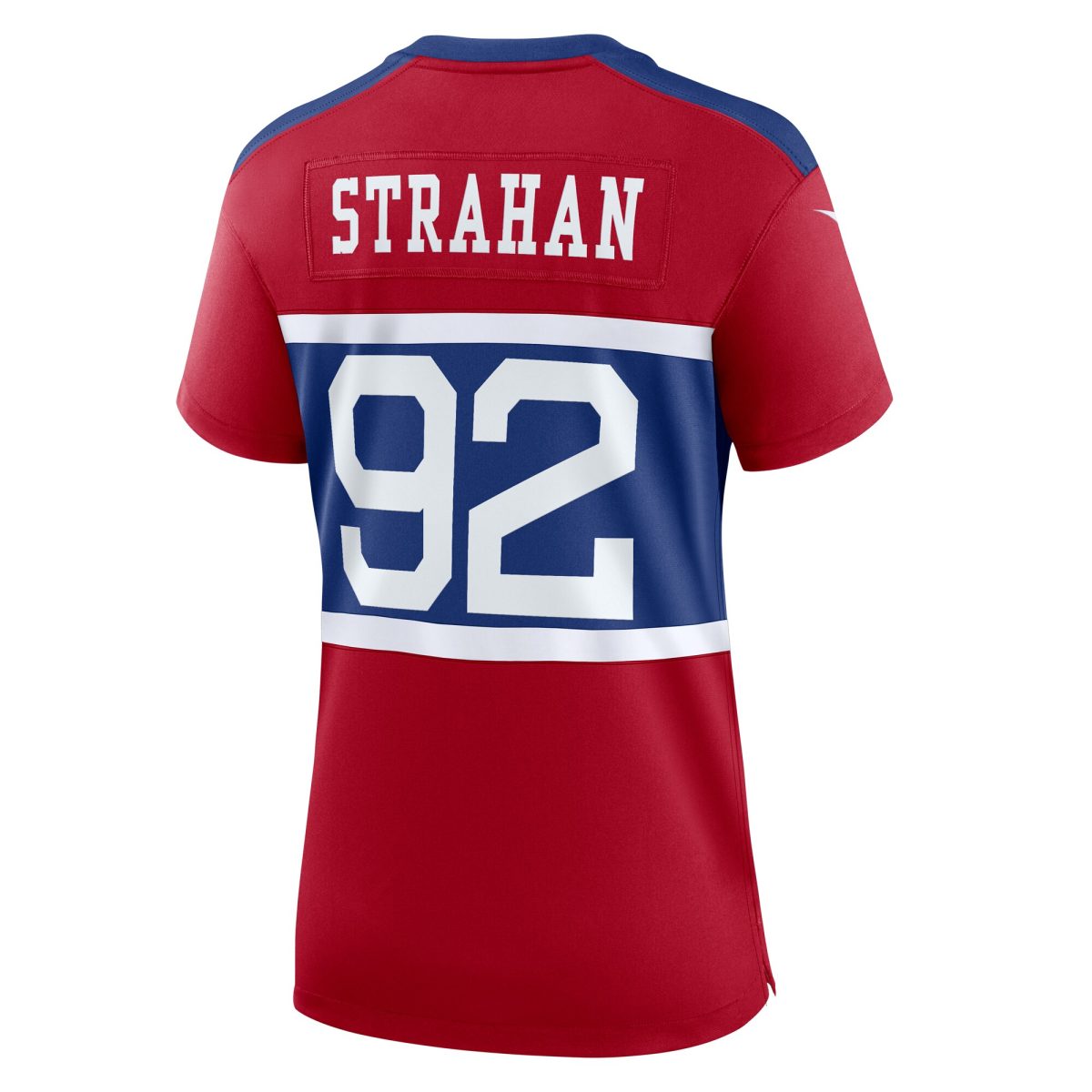 New York Giants womens nike michael strahan century red new york giants alternate retired player game jersey | Giants Shop