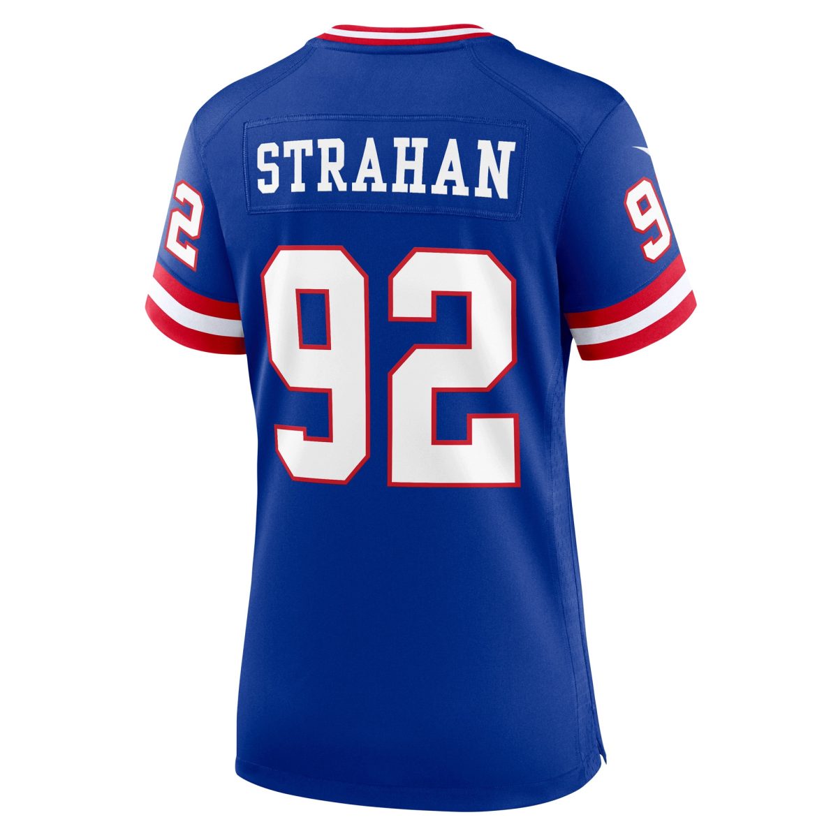 New York Giants womens nike michael strahan royal new york giants classic retired player game jersey | Giants Shop