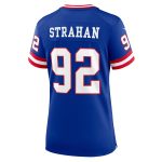 New York Giants womens nike michael strahan royal new york giants classic retired player game jersey | Giants Shop