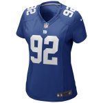 New York Giants womens nike michael strahan royal new york giants game retired player jersey | Giants Shop