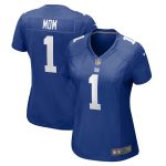 New York Giants womens nike number 1 mom royal new york giants game jersey | Giants Shop