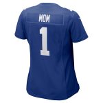 New York Giants womens nike number 1 mom royal new york giants game jersey | Giants Shop