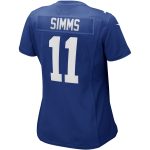 New York Giants womens nike phil simms royal new york giants game retired player jersey | Giants Shop