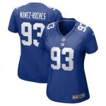 New York Giants womens nike rakeem nunez-roches royal new york giants game player jersey | Giants Shop