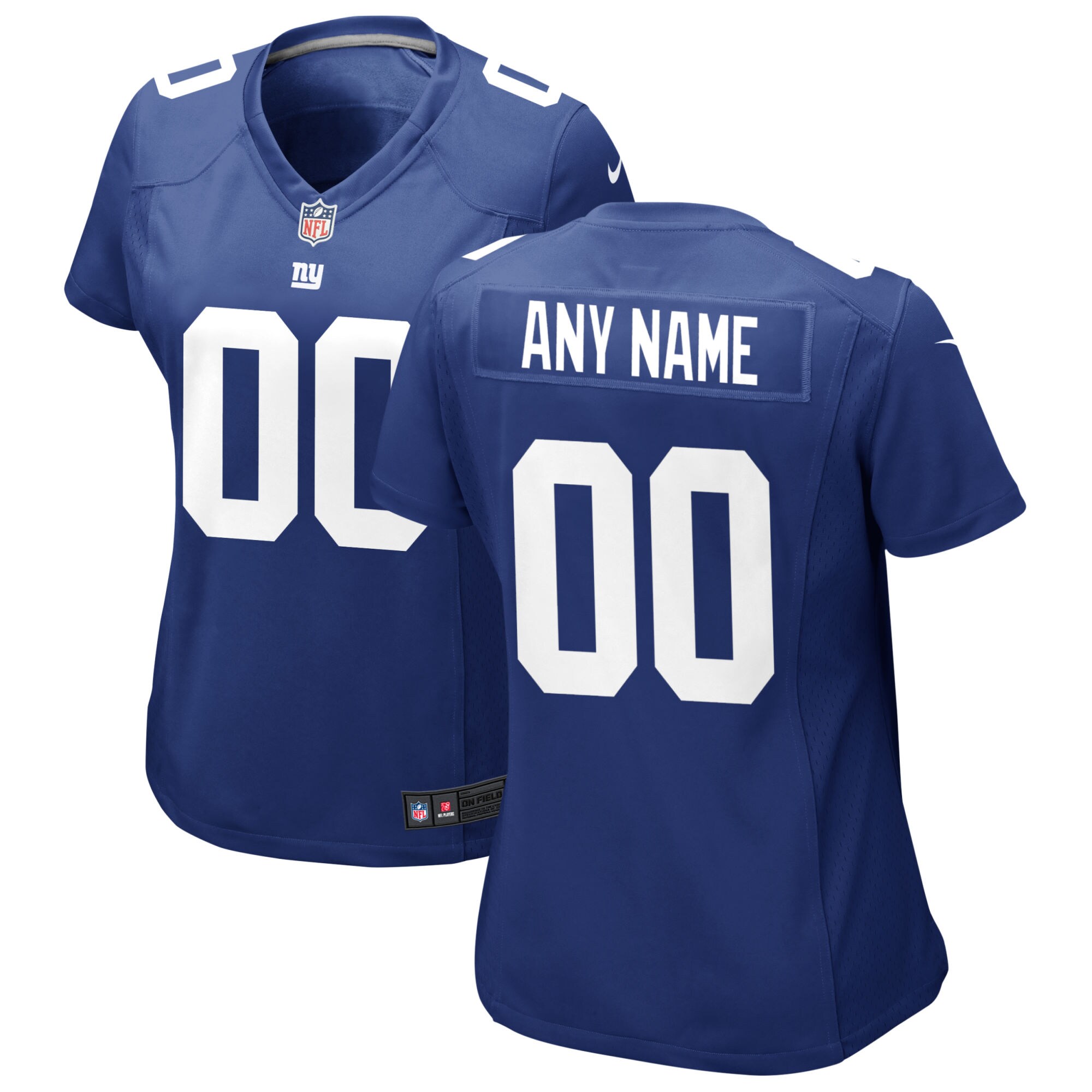 New York Giants womens nike royal new york giants custom jersey | Giants Shop