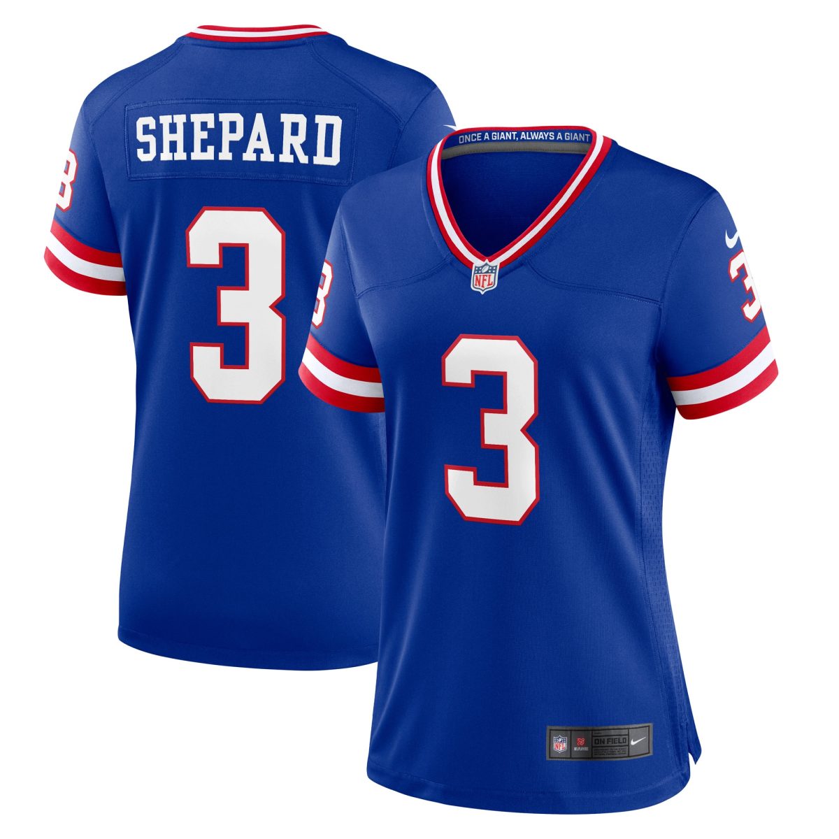 New York Giants womens nike sterling shepard royal new york giants player jersey | Giants Shop