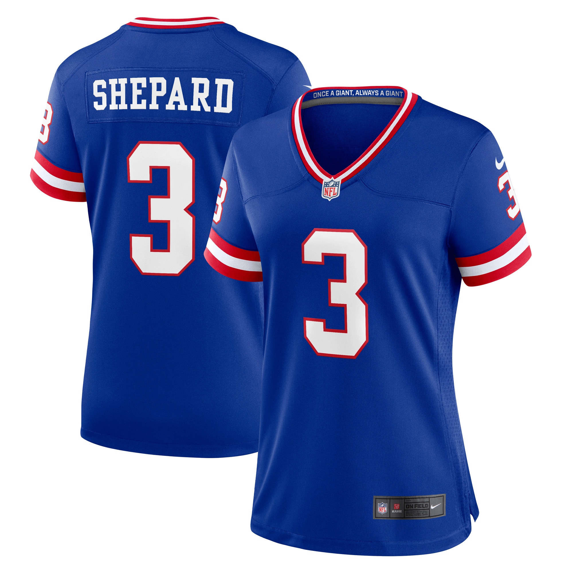 New York Giants womens nike sterling shepard royal new york giants player jersey | Giants Shop