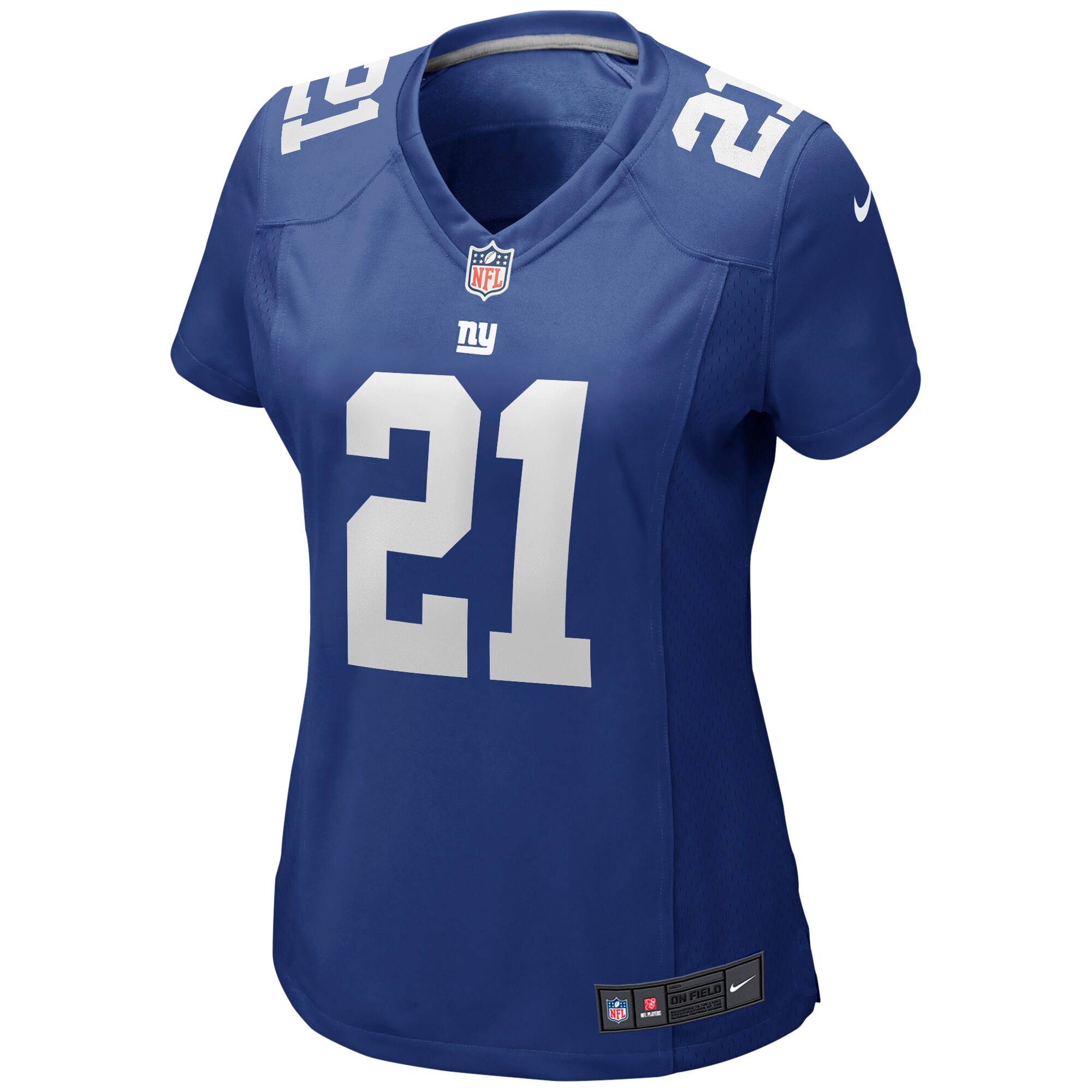 New York Giants womens nike tiki barber royal new york giants game retired player jersey | Giants Shop