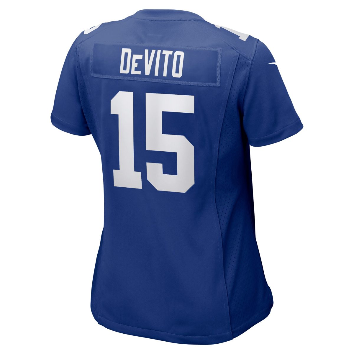 New York Giants womens nike tommy devito royal new york giants player game jersey | Giants Shop