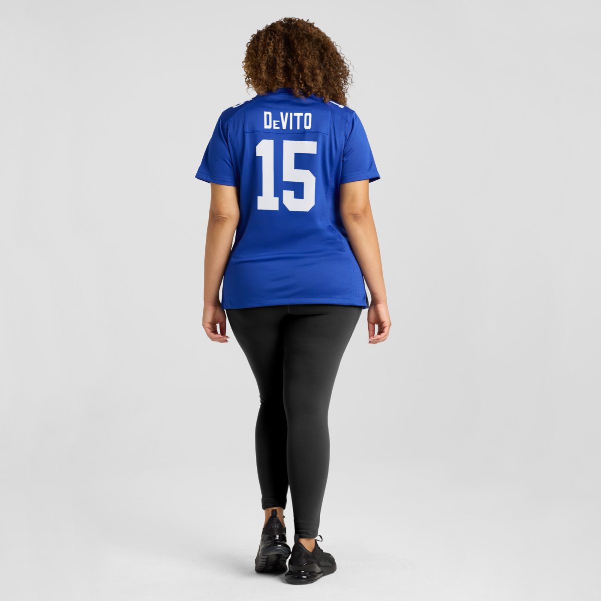 New York Giants womens nike tommy devito royal new york giants player game jersey | Giants Shop