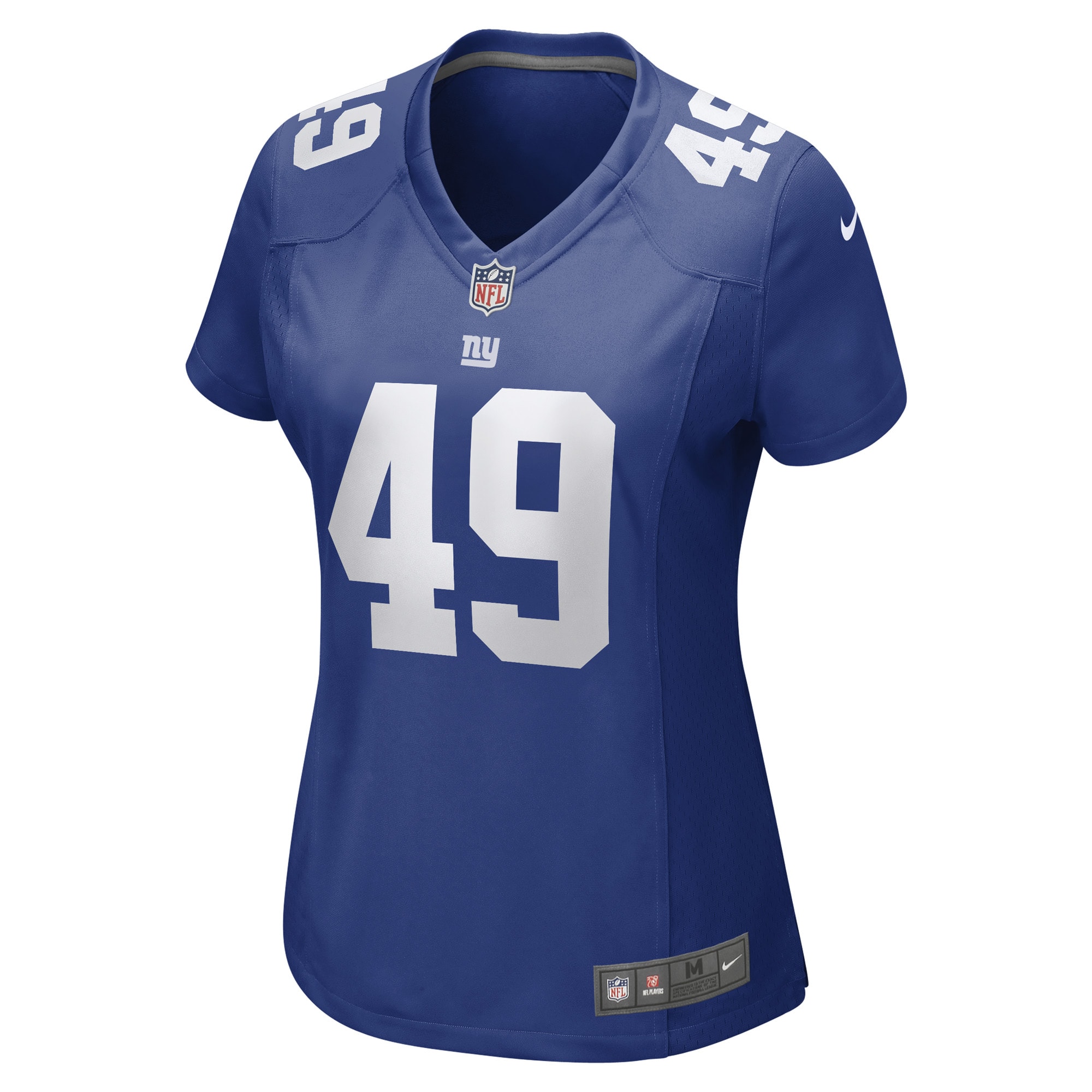 New York Giants womens nike tomon fox royal new york giants game player jersey | Giants Shop