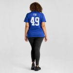 New York Giants womens nike tomon fox royal new york giants game player jersey | Giants Shop