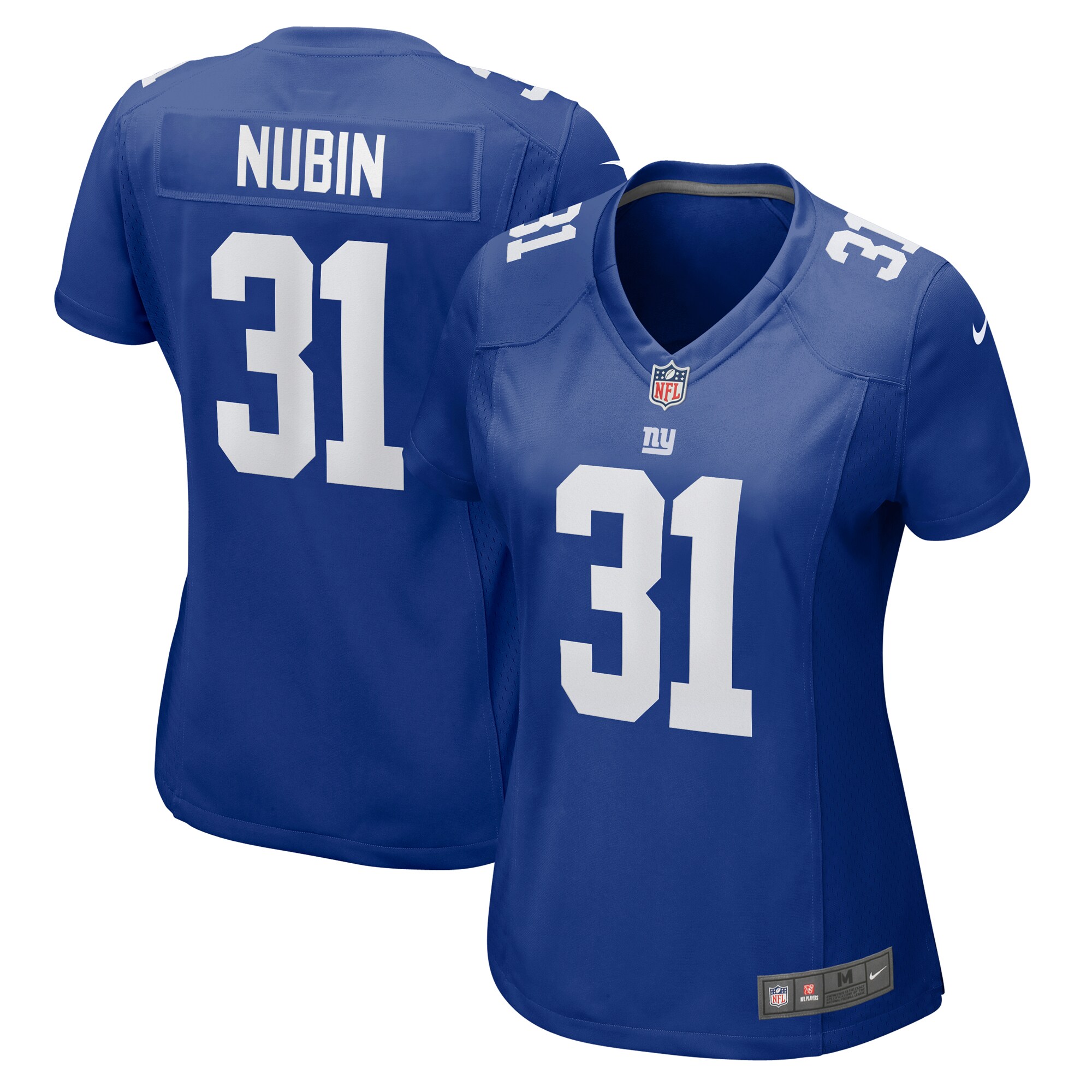 New York Giants womens nike tyler nubin royal new york giants game jersey | Giants Shop