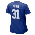 New York Giants womens nike tyler nubin royal new york giants game jersey | Giants Shop