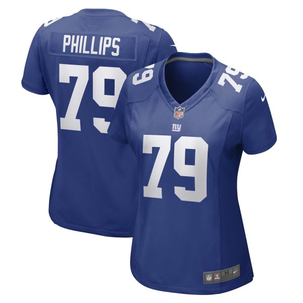 New York Giants womens nike tyre phillips royal new york giants game player jersey | Giants Shop