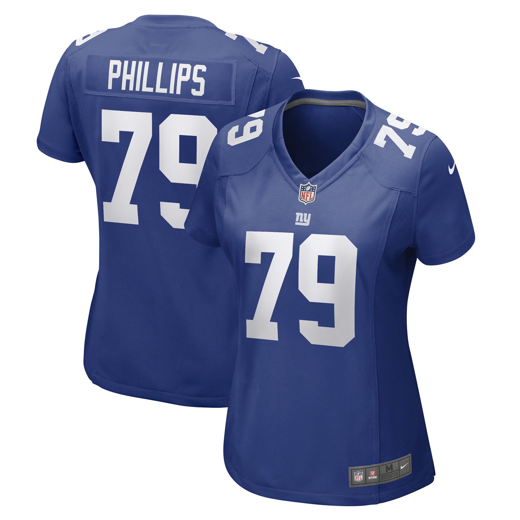 New York Giants womens nike tyre phillips royal new york giants game player jersey | Giants Shop