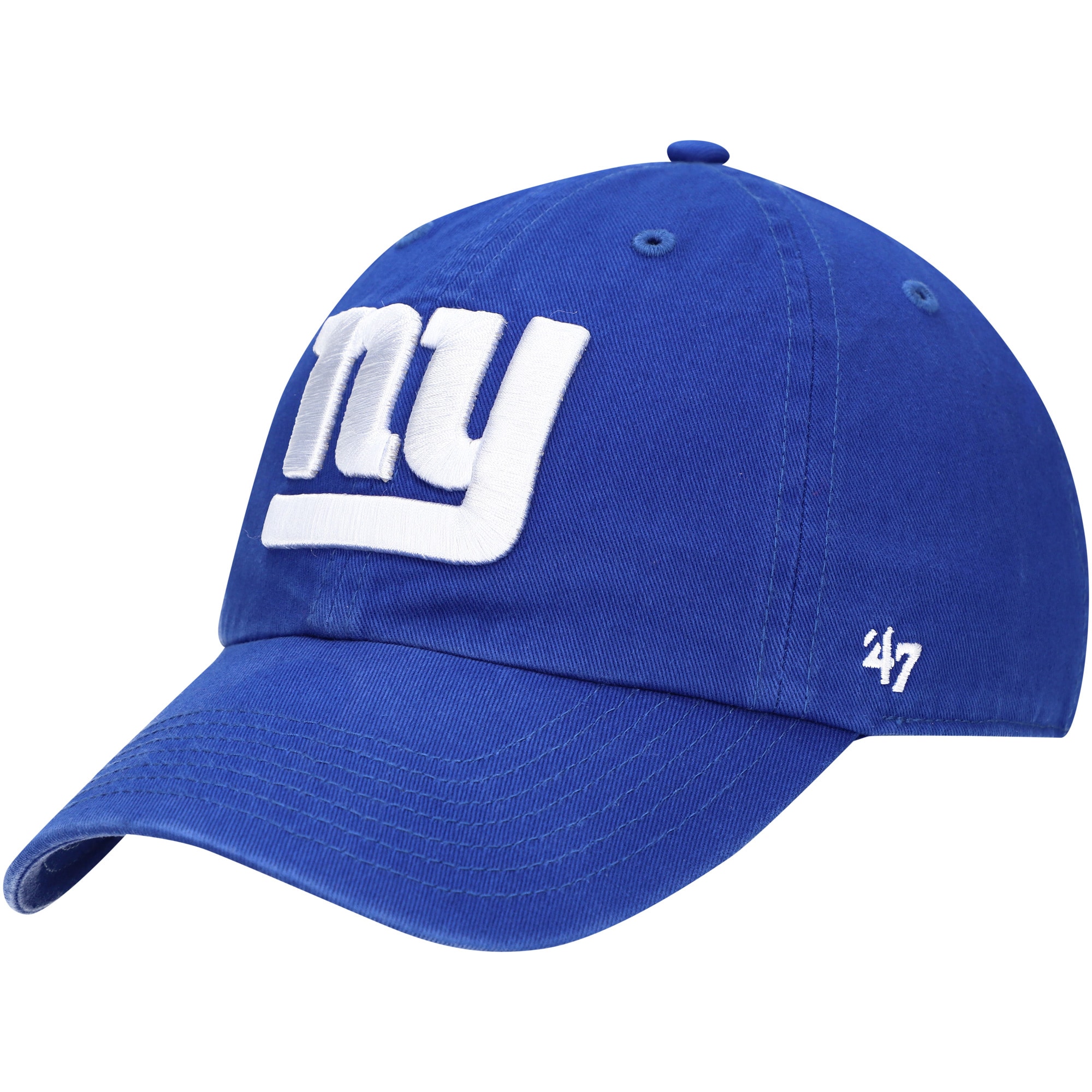 New York Giants youth 47 royal new york giants logo clean up adjustable hat | Giants Shop