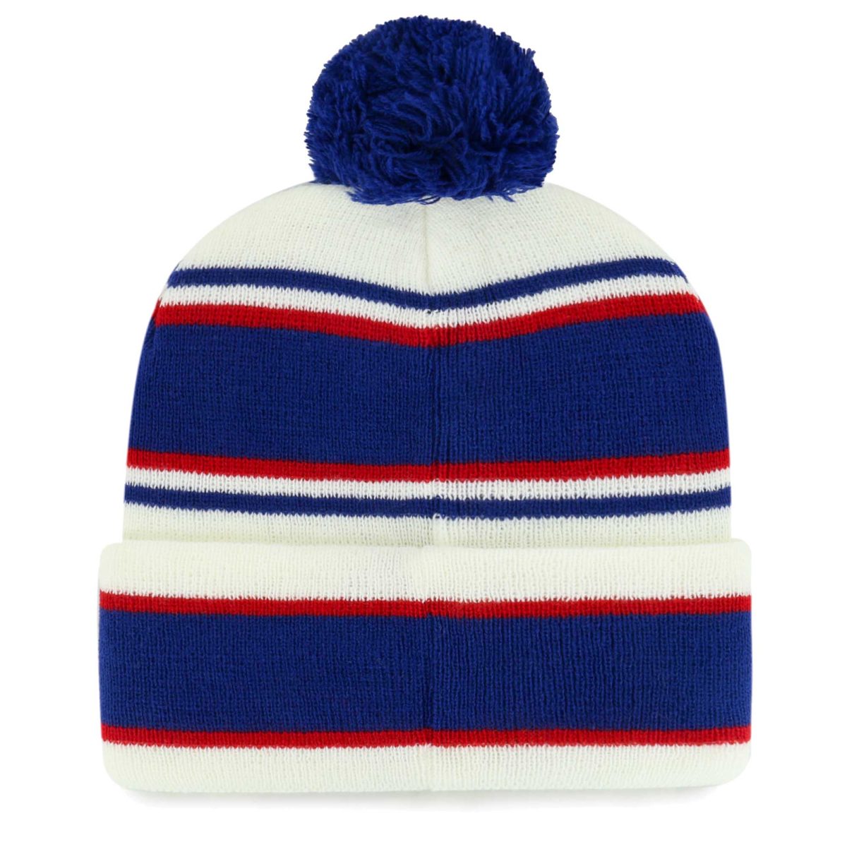 New York Giants youth 47 white new york giants stripling cuffed knit hat with pom | Giants Shop